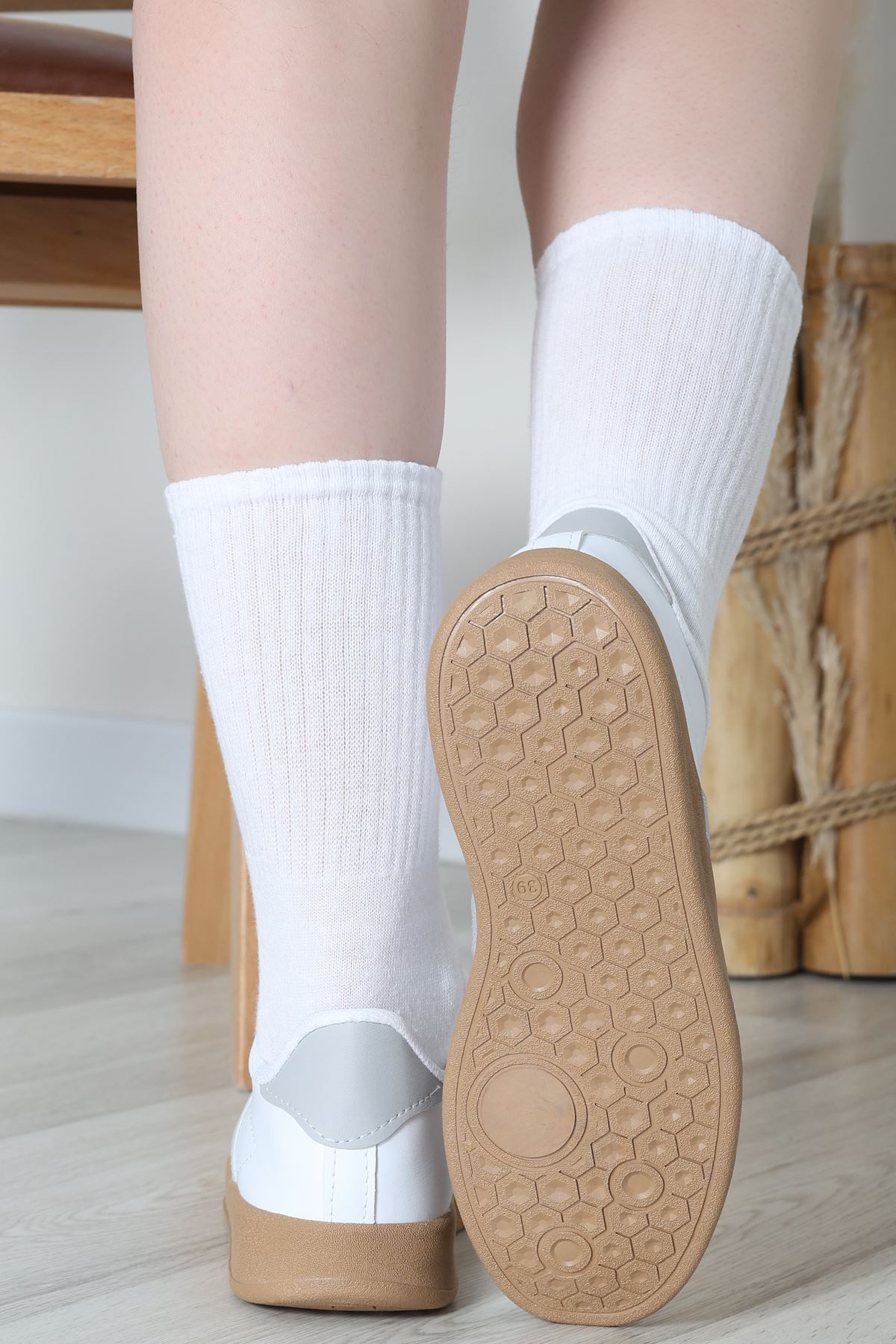 Spor Günlük Ayakkabı Beyazgri - 31680.264.