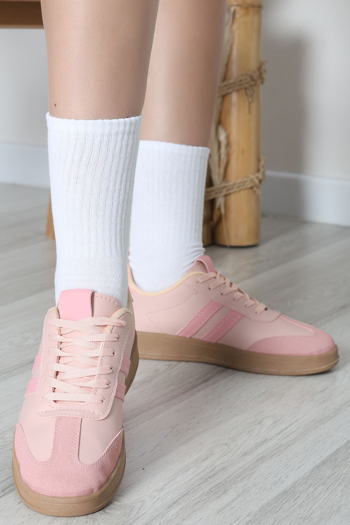 Spor Günlük Ayakkabı Pudrapembe - 31680.264.