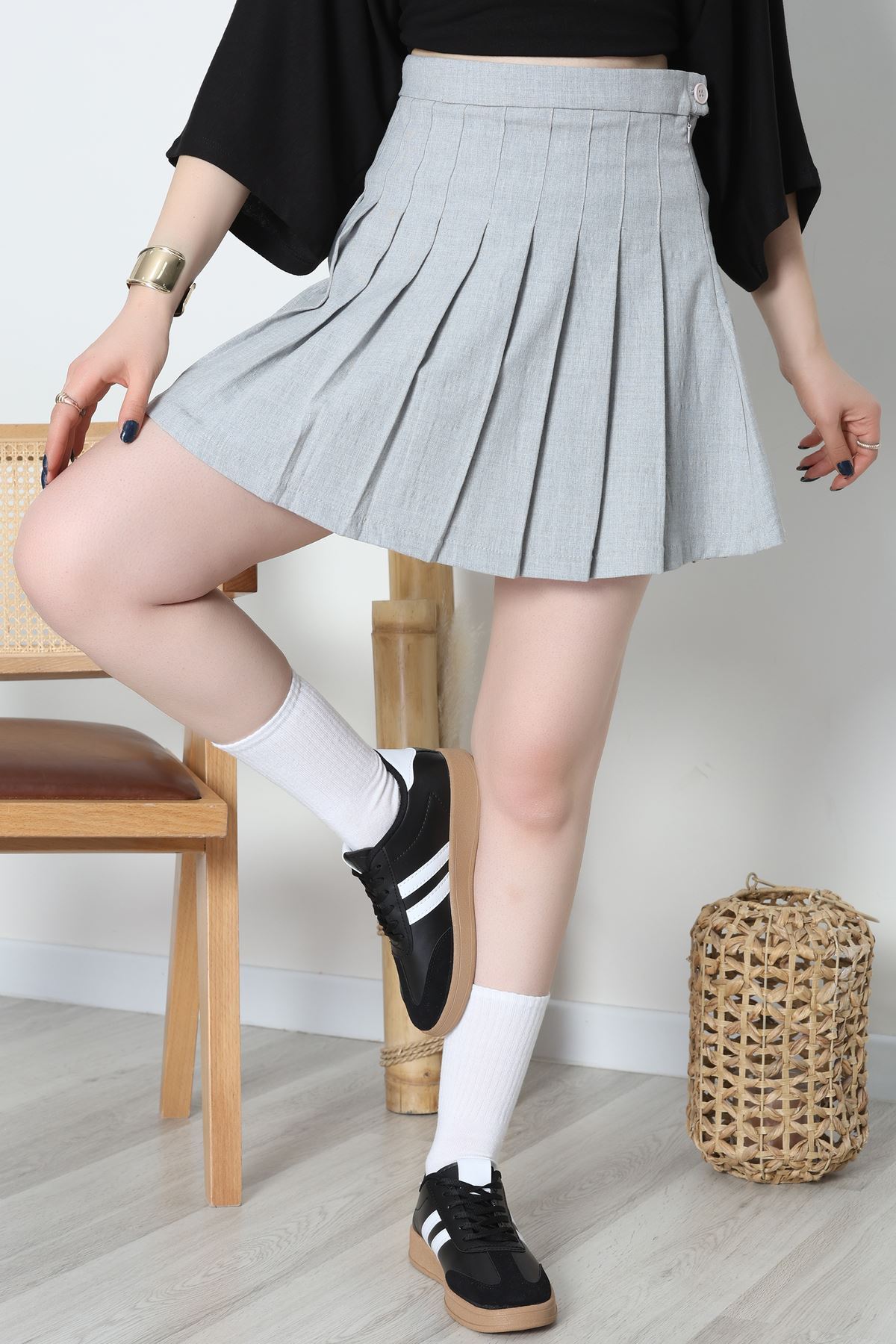 Spor Günlük Ayakkabı Siyahbeyaz - 31680.264.