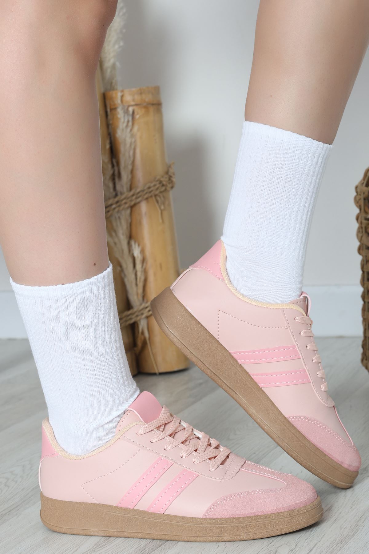 Spor Günlük Ayakkabı Pudrapembe - 31680.264.