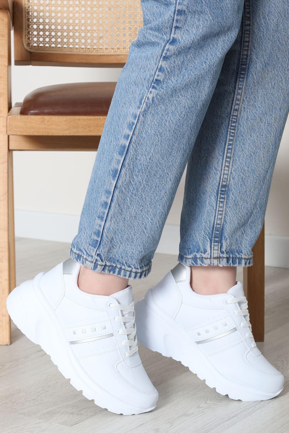 Günlük Spor Ayakkabı Beyazgri - 31685.2082.