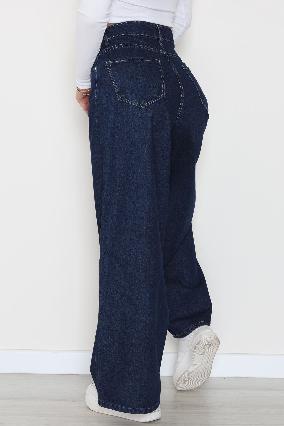 Palazzo Geniş Paça Kot Pantolon Koyumavi - 31548.2059.