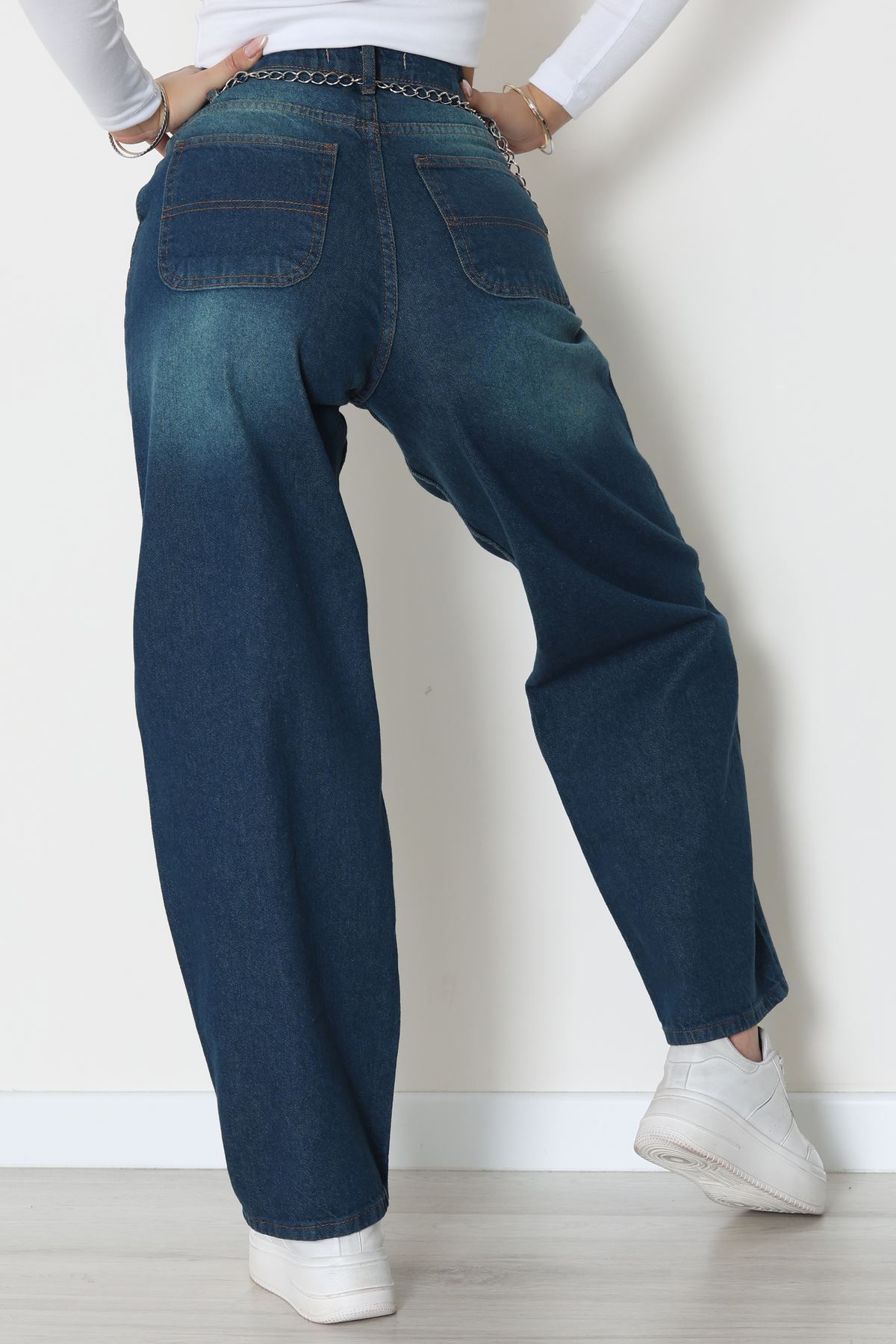 Baggy Kot Pantolon Yeşiltint - 31586.1566.