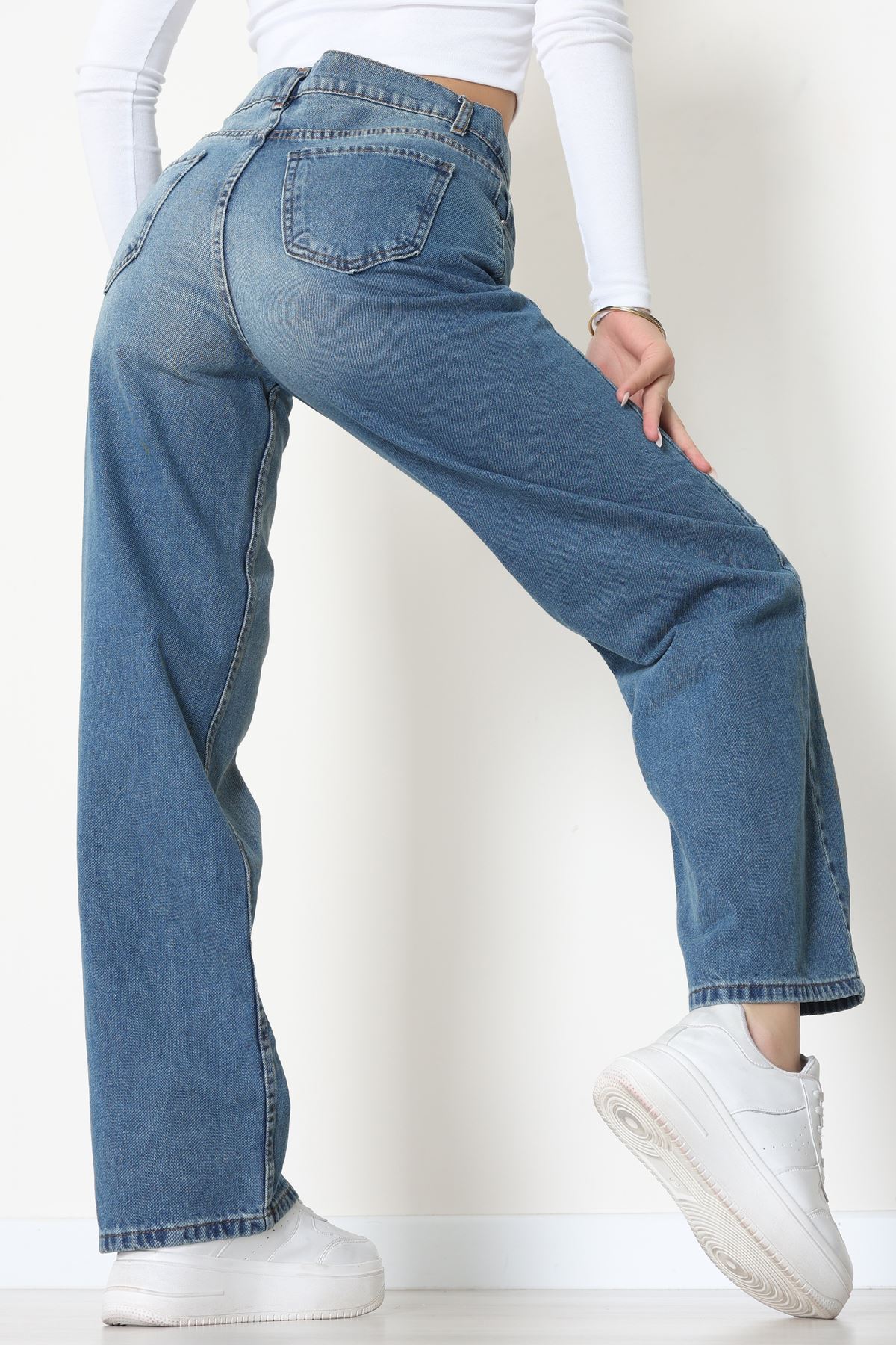 Palazzo Kot Pantolon Mavi - 31554.2088.