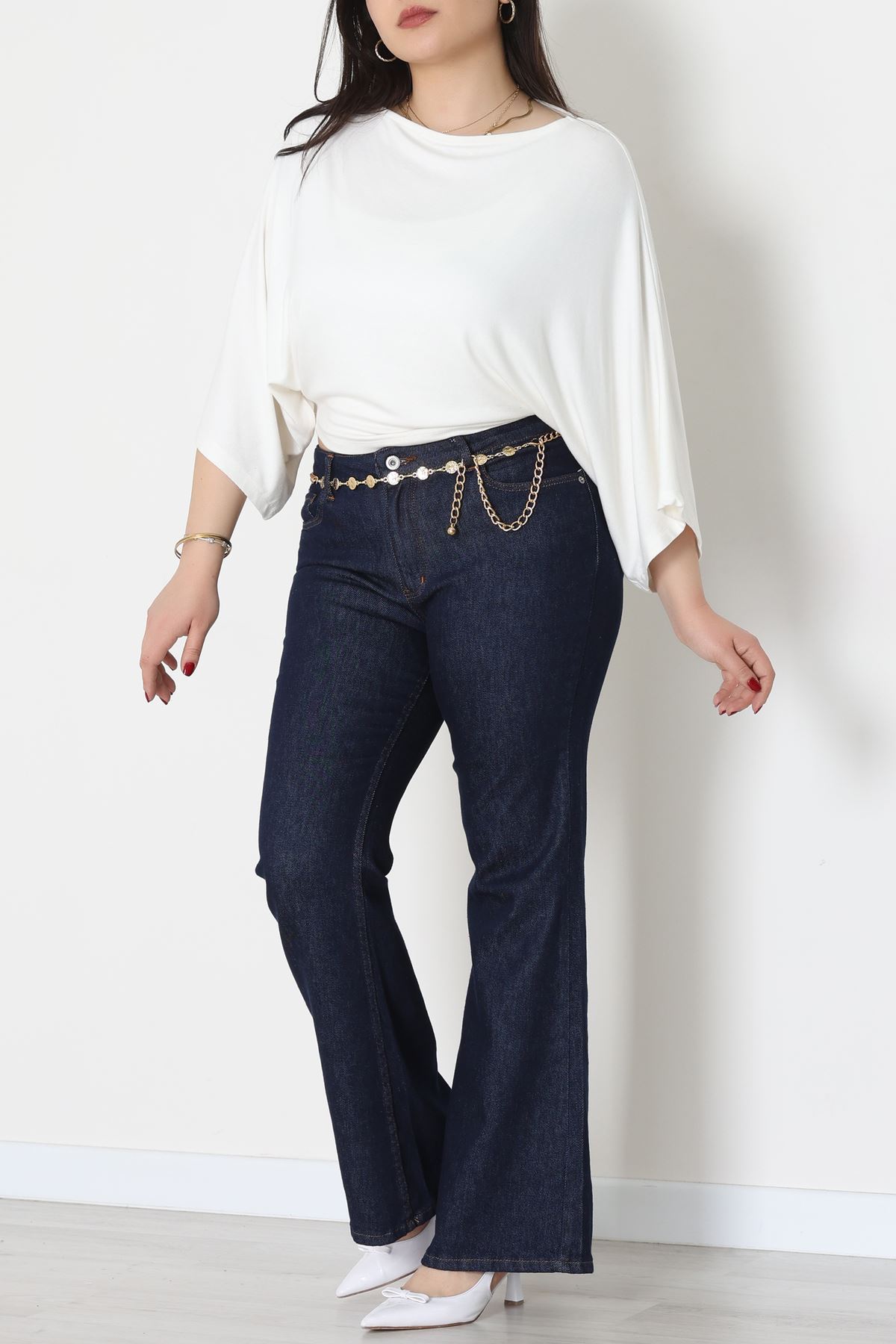 İspanyol Kot Pantolon Koyumavi - 31397.2088.