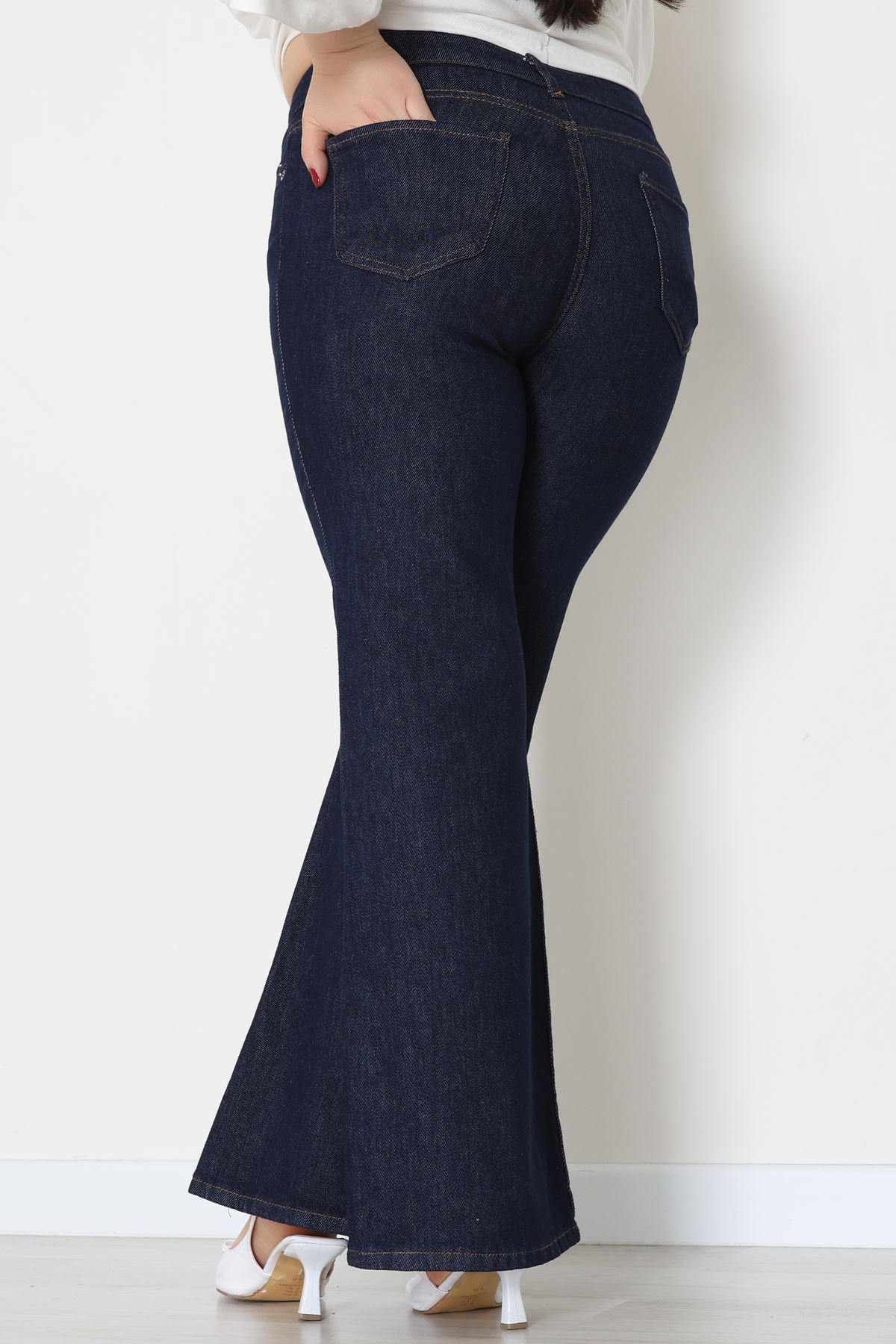 İspanyol Kot Pantolon Koyumavi - 31397.2088.