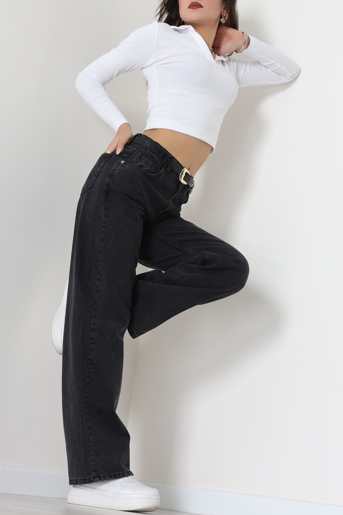 Palazzo Kot Pantolon Füme1 - 31554.2088.