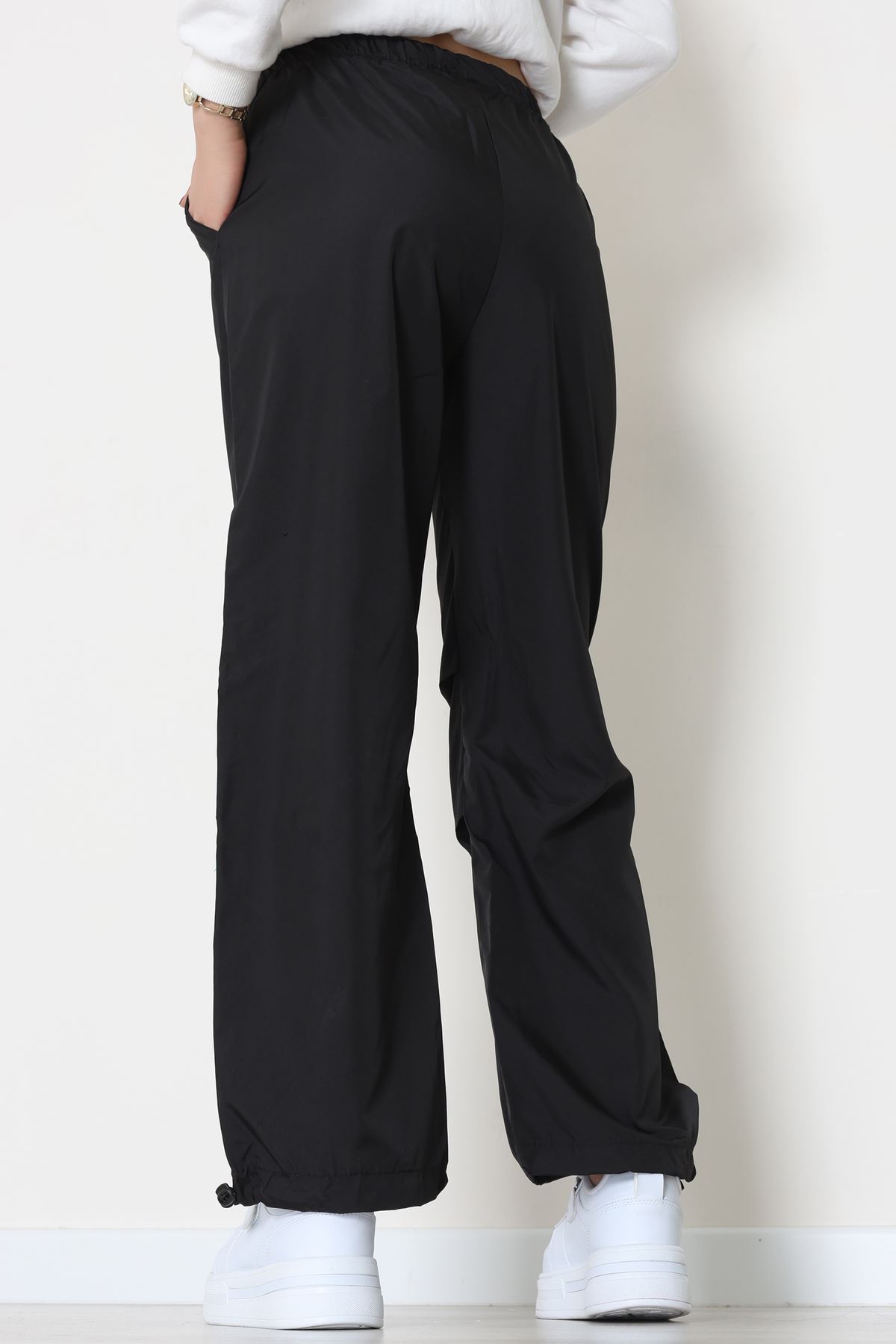 Paraşüt Kumaş Pantolon Siyah - 609.1247.
