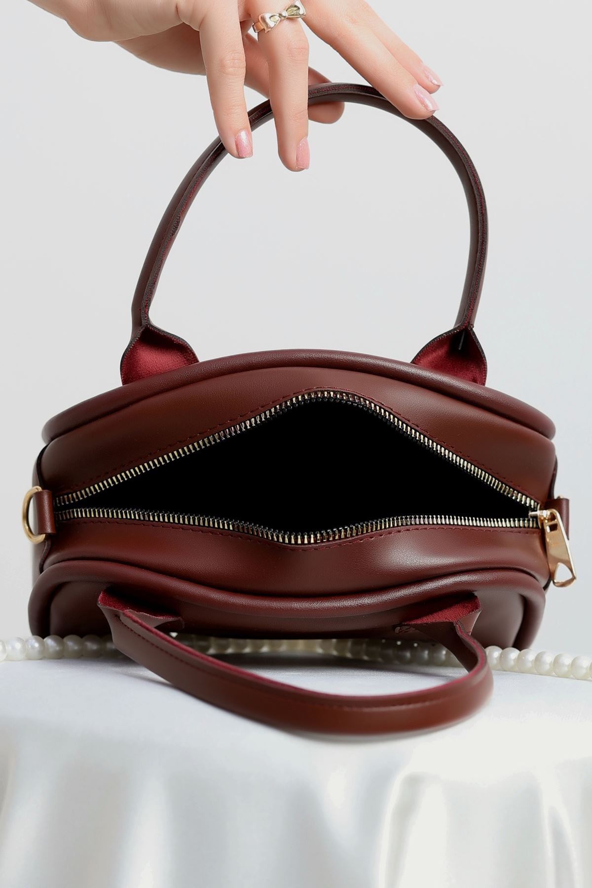 Askılı Çanta Bordo - 31224.2063.