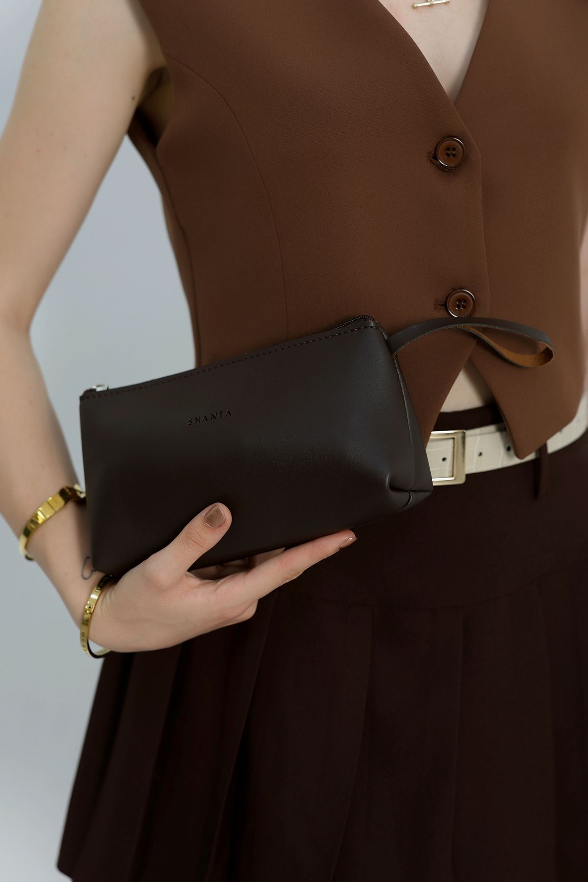 Makyaj Çantası Acıkahve - 31222.2063.