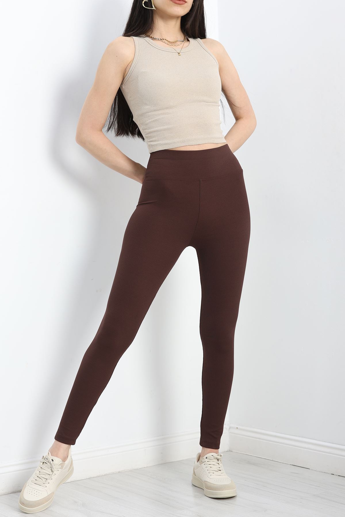 Fitilli Tayt Acıkahve - 10751.1098.