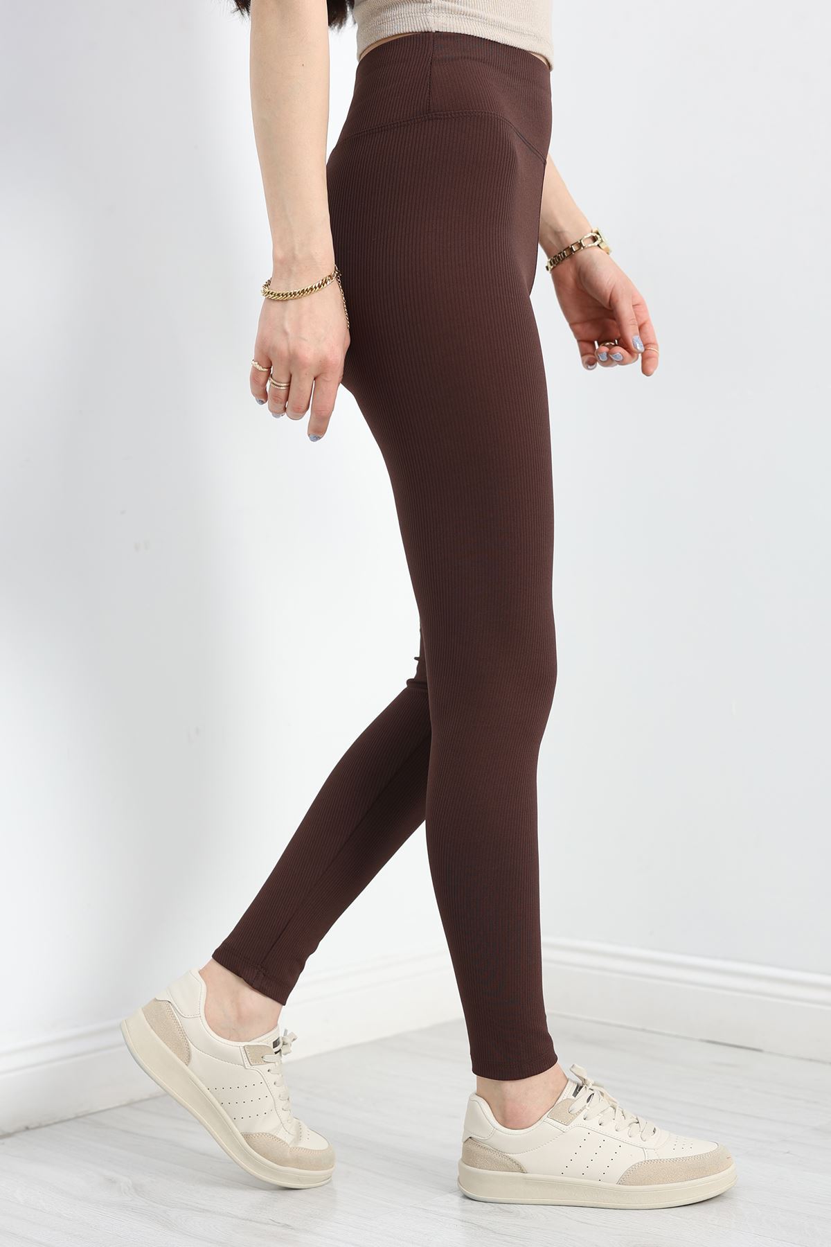 Fitilli Tayt Acıkahve - 10751.1098.