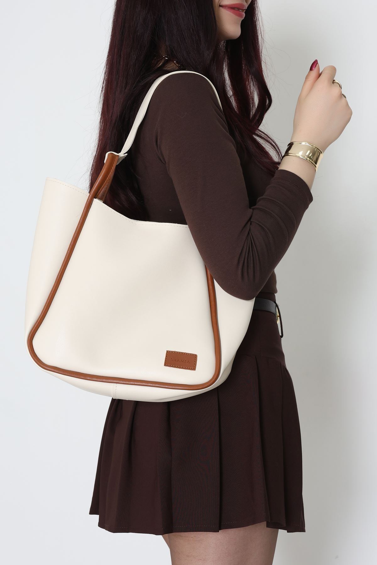 Kol Çantası Kremkahve - 31225.2063.