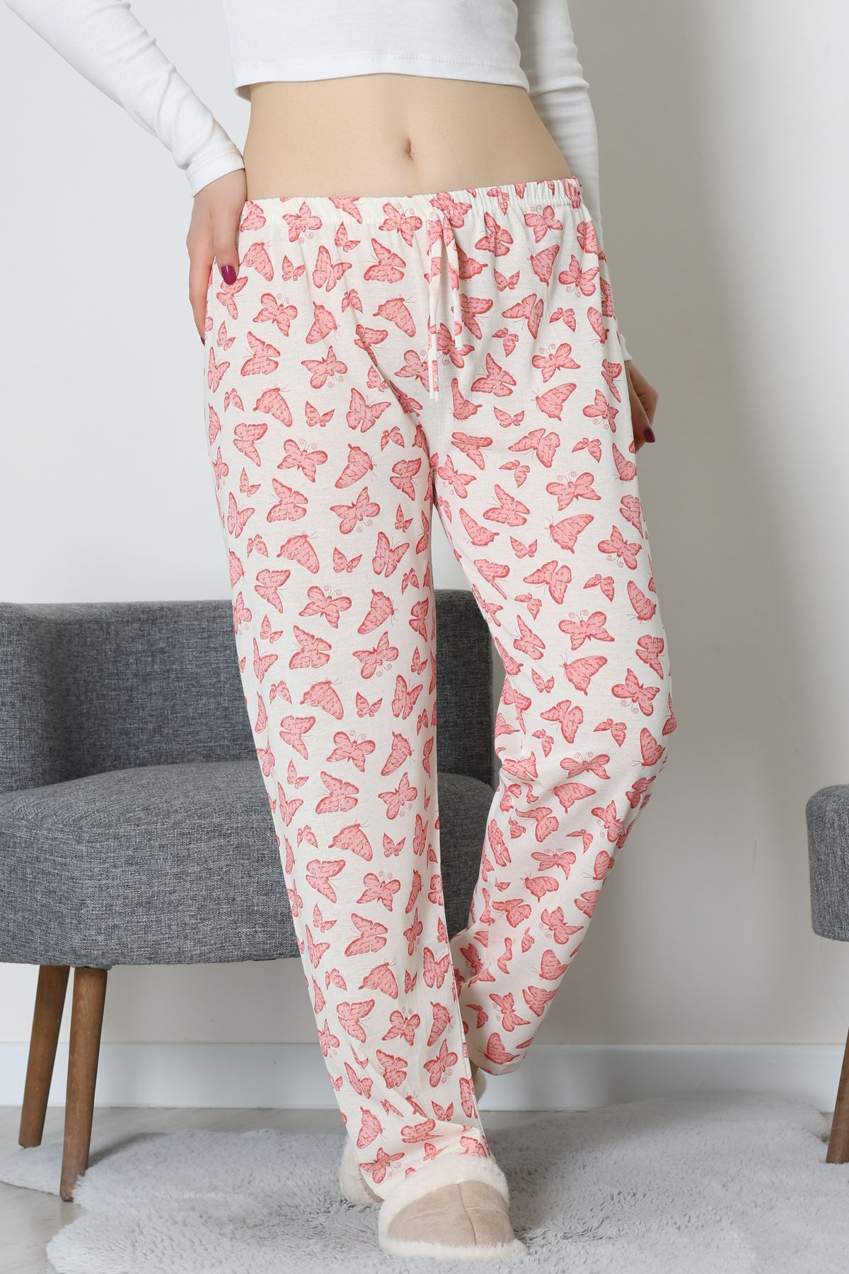 Süprem Pijama Altı Bejpembe - 55008.1567.