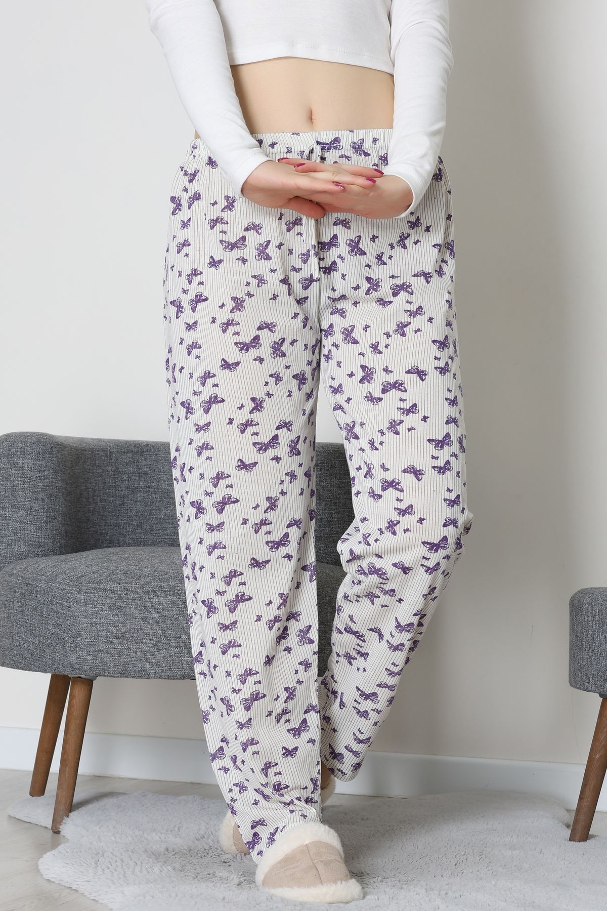 Süprem Pijama Altı Beyaz - 55008.1567.