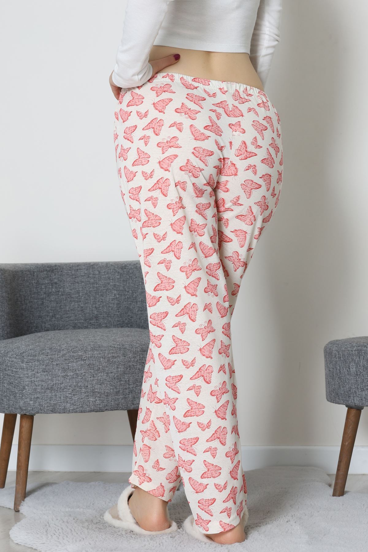 Süprem Pijama Altı Bejpembe - 55008.1567.