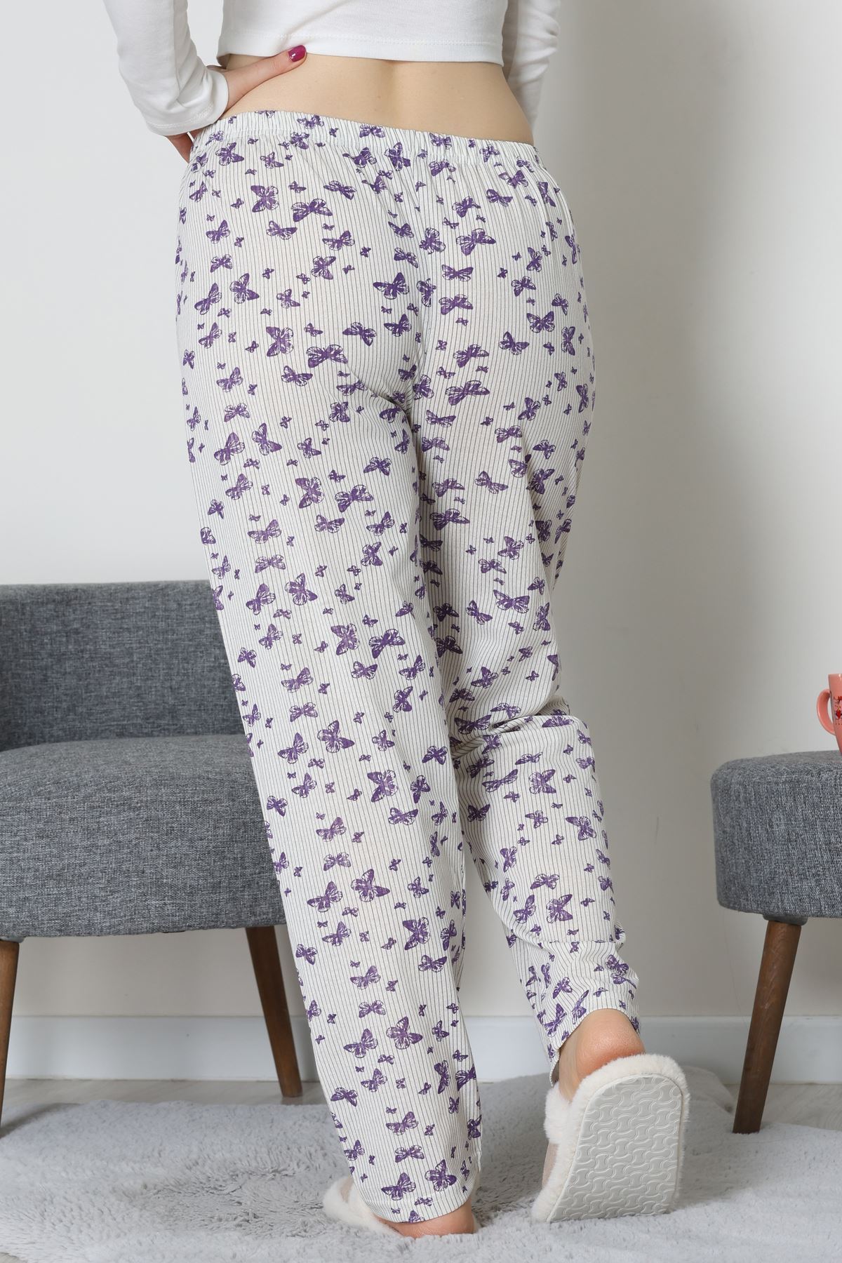 Süprem Pijama Altı Beyaz - 55008.1567.