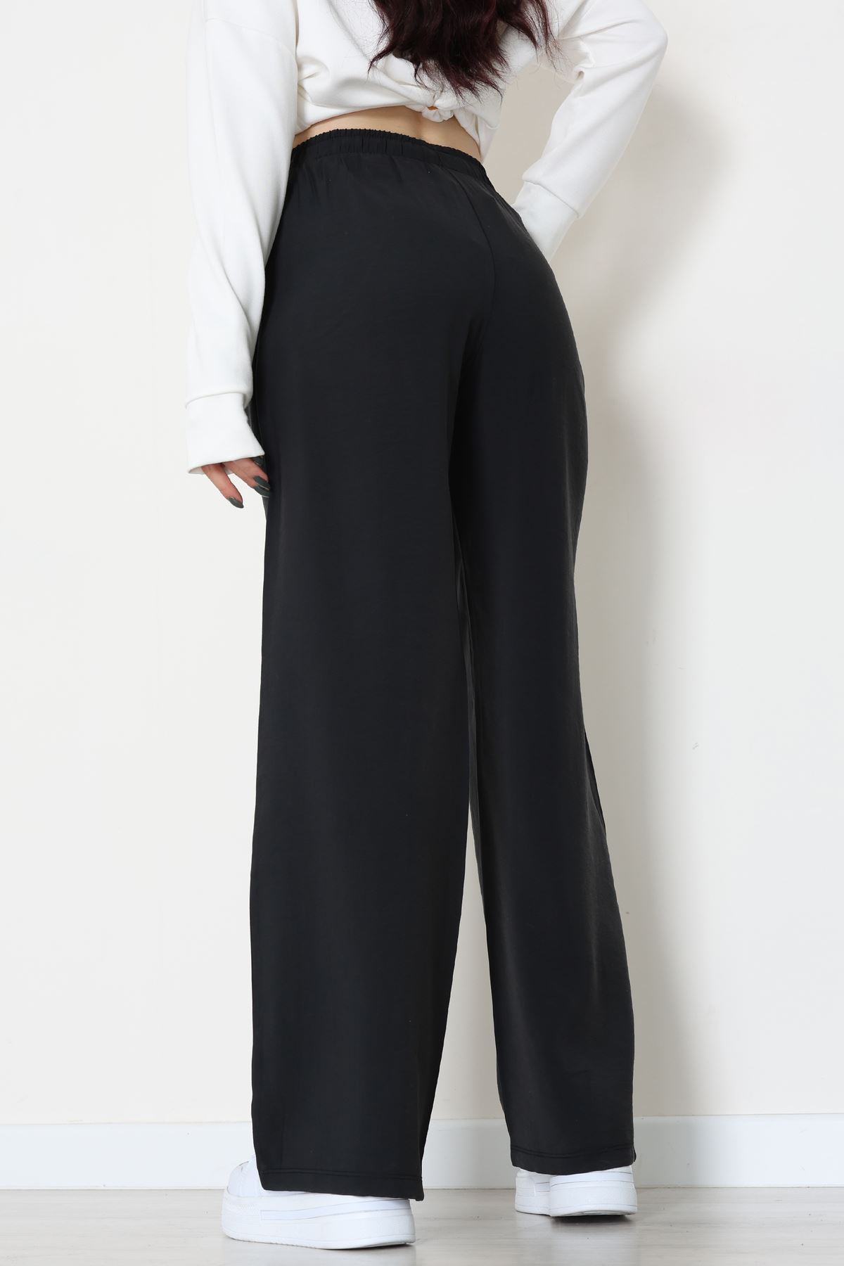Soft Touch Dokuma Modal Pantolon Siyah - 30810.1837.
