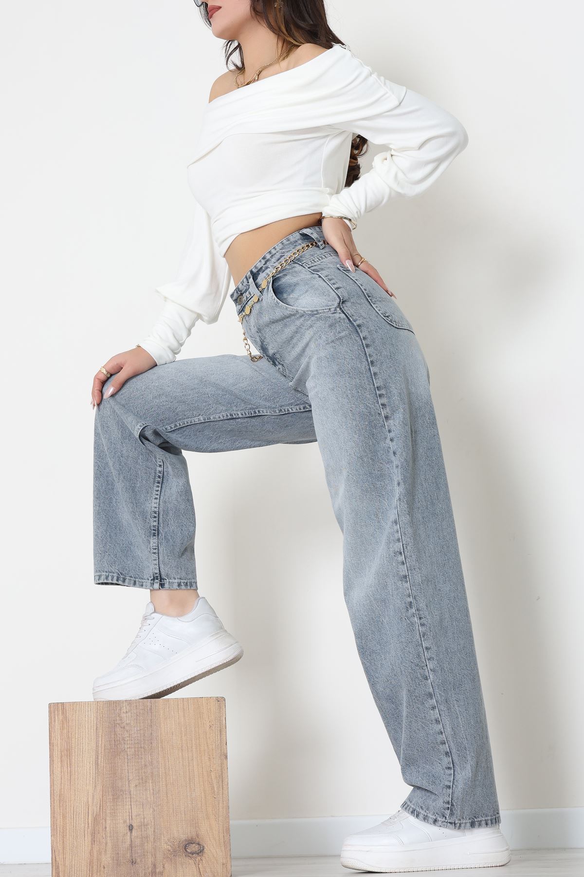 Baggy Kot Pantolon Gray - 31586.1566.