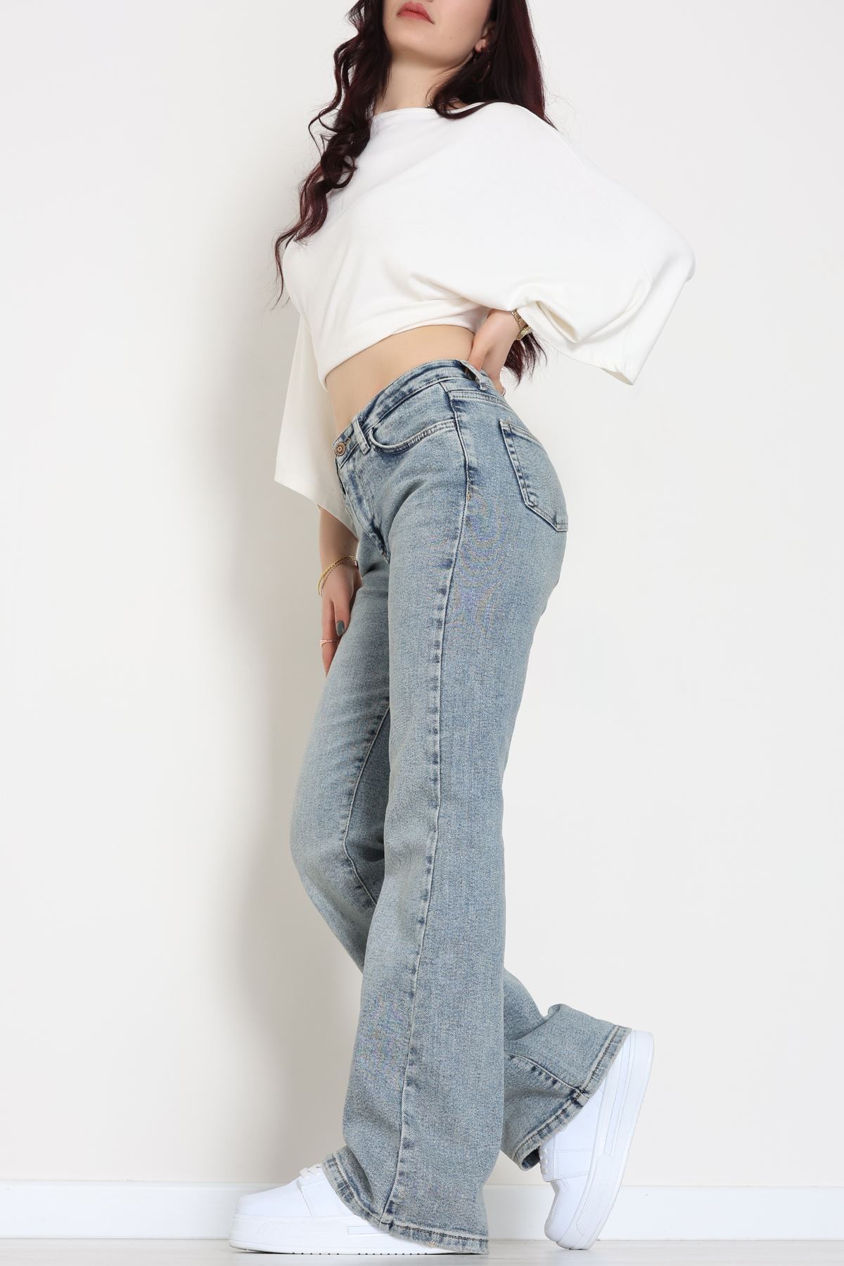 İspanyol Paça Kot Pantolon Karyıkama - 19508.1904.