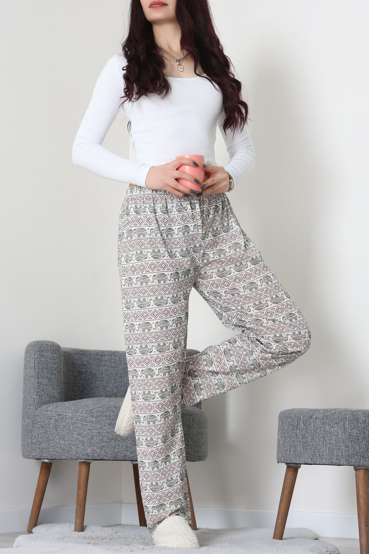 Süprem Pijama Altı Siyahbeyaz - 55008.1567.