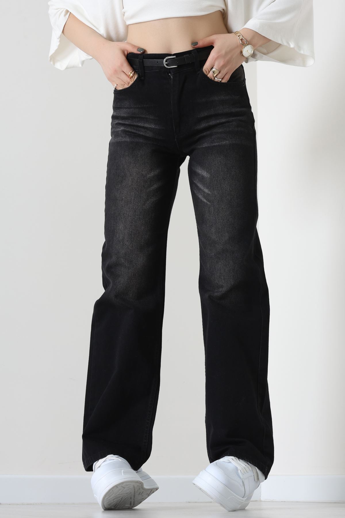 Palazzo Kot Pantolon Siyah - 31588.1566.