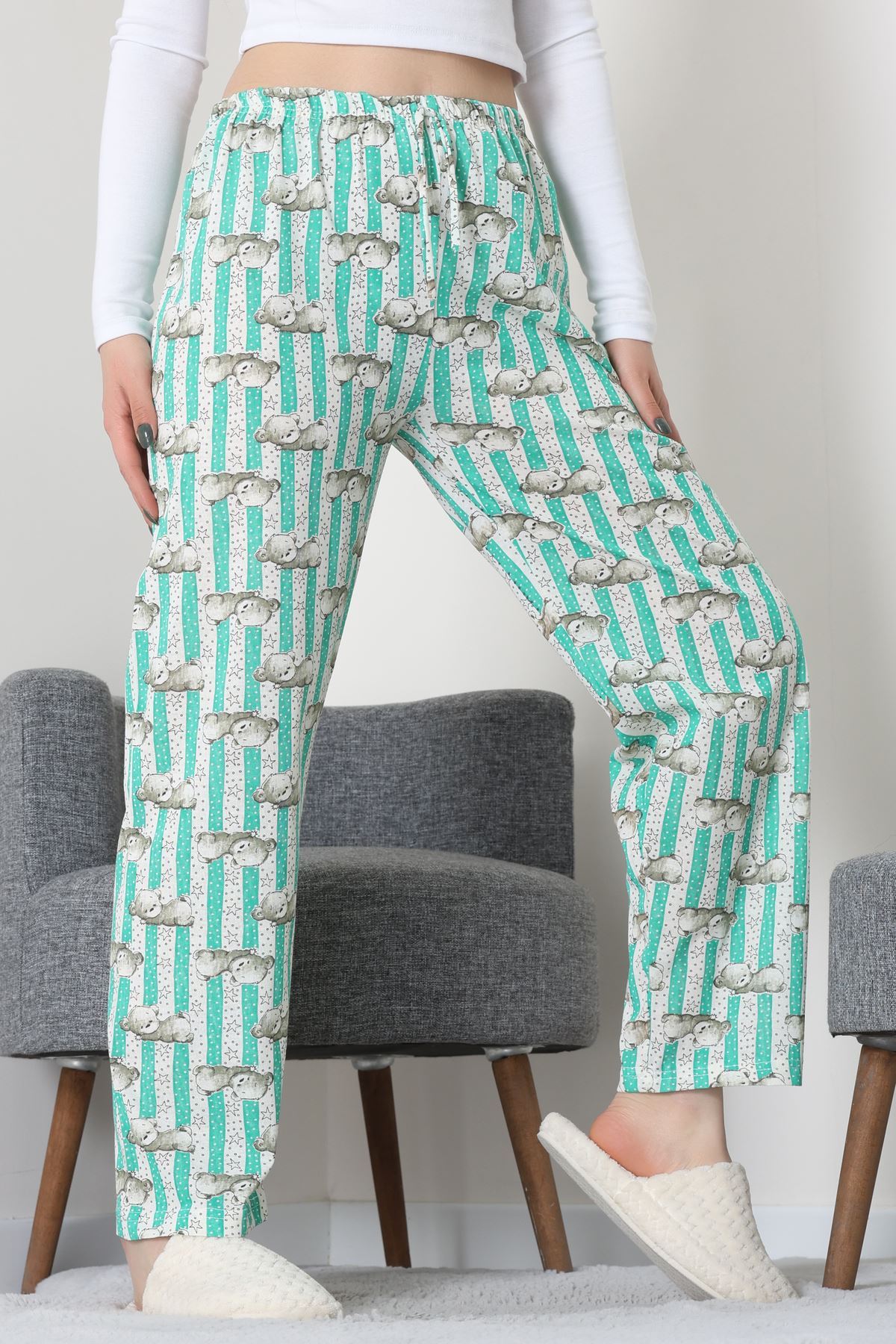 Süprem Pijama Altı Mint - 55008.1567.