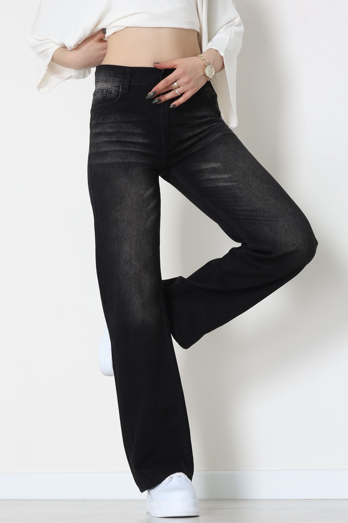 Palazzo Kot Pantolon Siyah - 31588.1566.