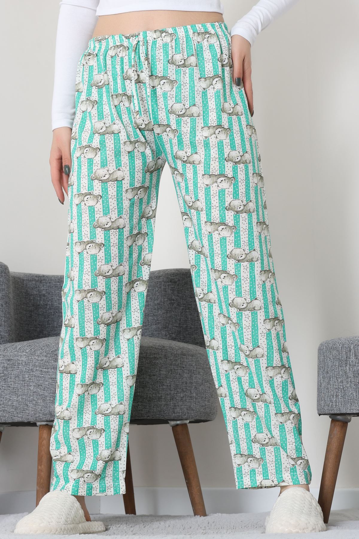 Süprem Pijama Altı Mint - 55008.1567.