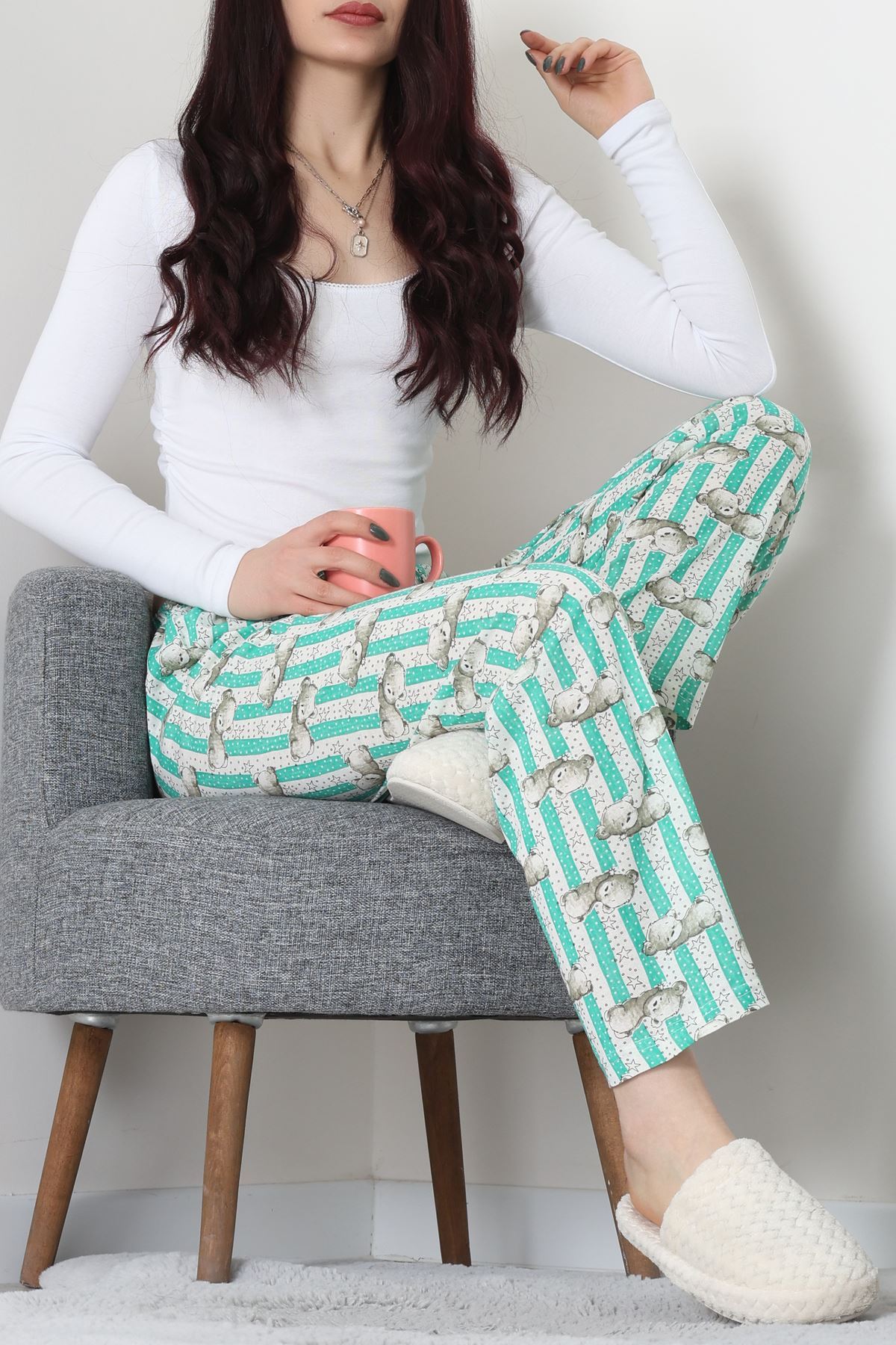 Süprem Pijama Altı Mint - 55008.1567.