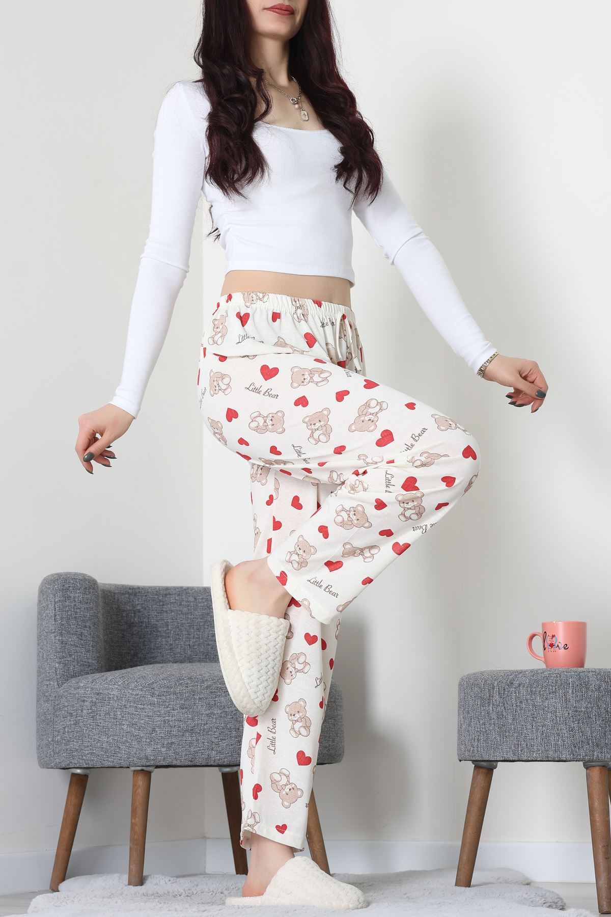 Süprem Pijama Altı Kırmızıkalp - 55008.1567.