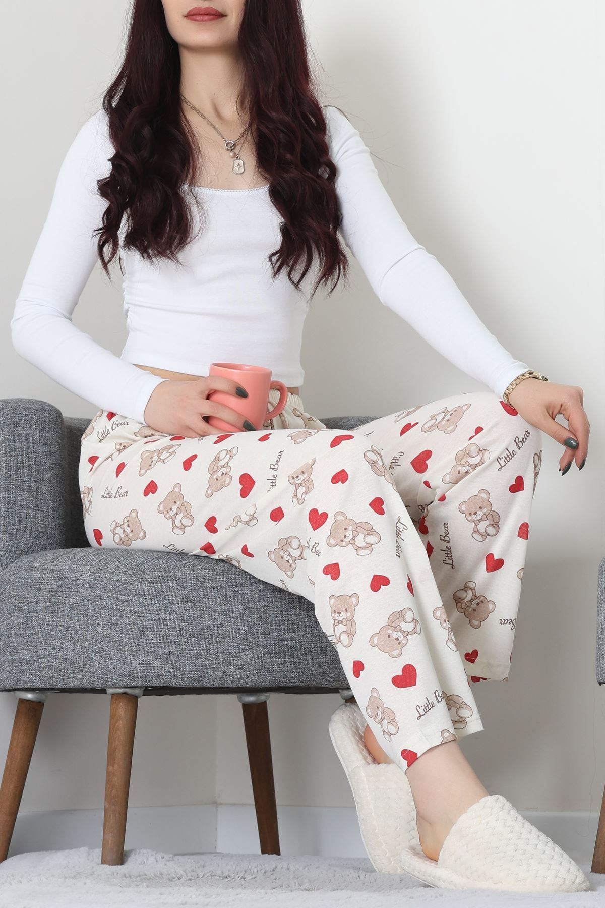 Süprem Pijama Altı Kırmızıkalp - 55008.1567.