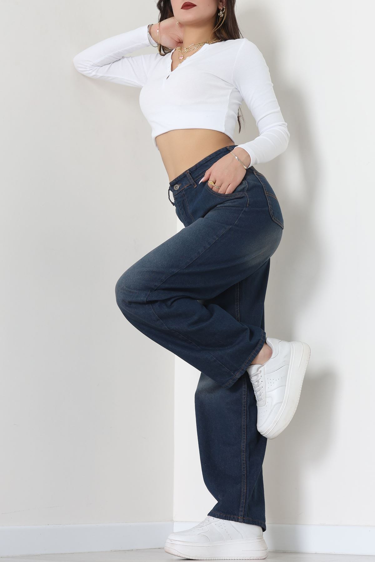 Baggy Kot Pantolon Koyumavi1 - 31586.1566.