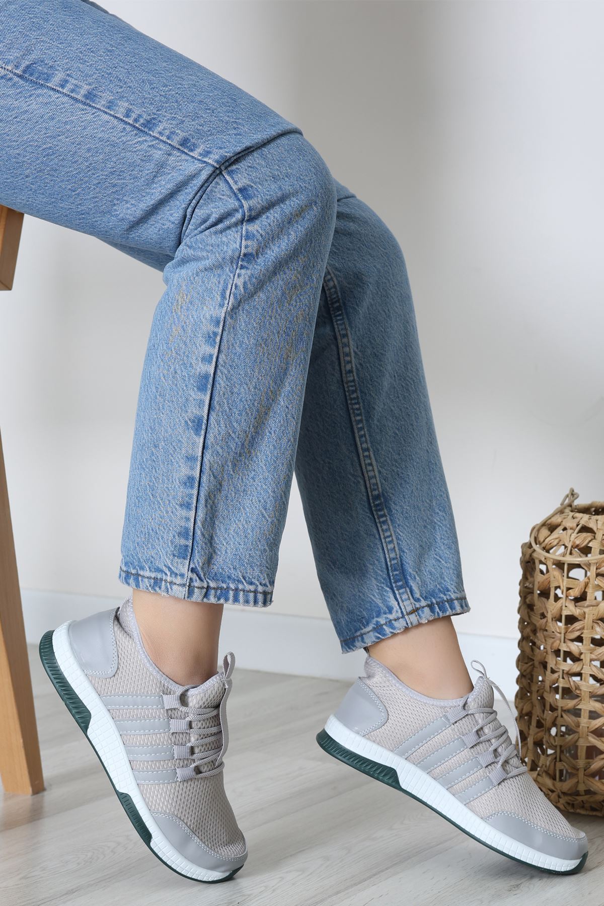 Günlük Spor Ayakkabı Grizümrüt - 30305.264.