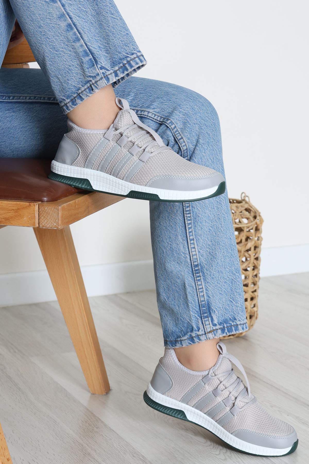 Günlük Spor Ayakkabı Grizümrüt - 30305.264.