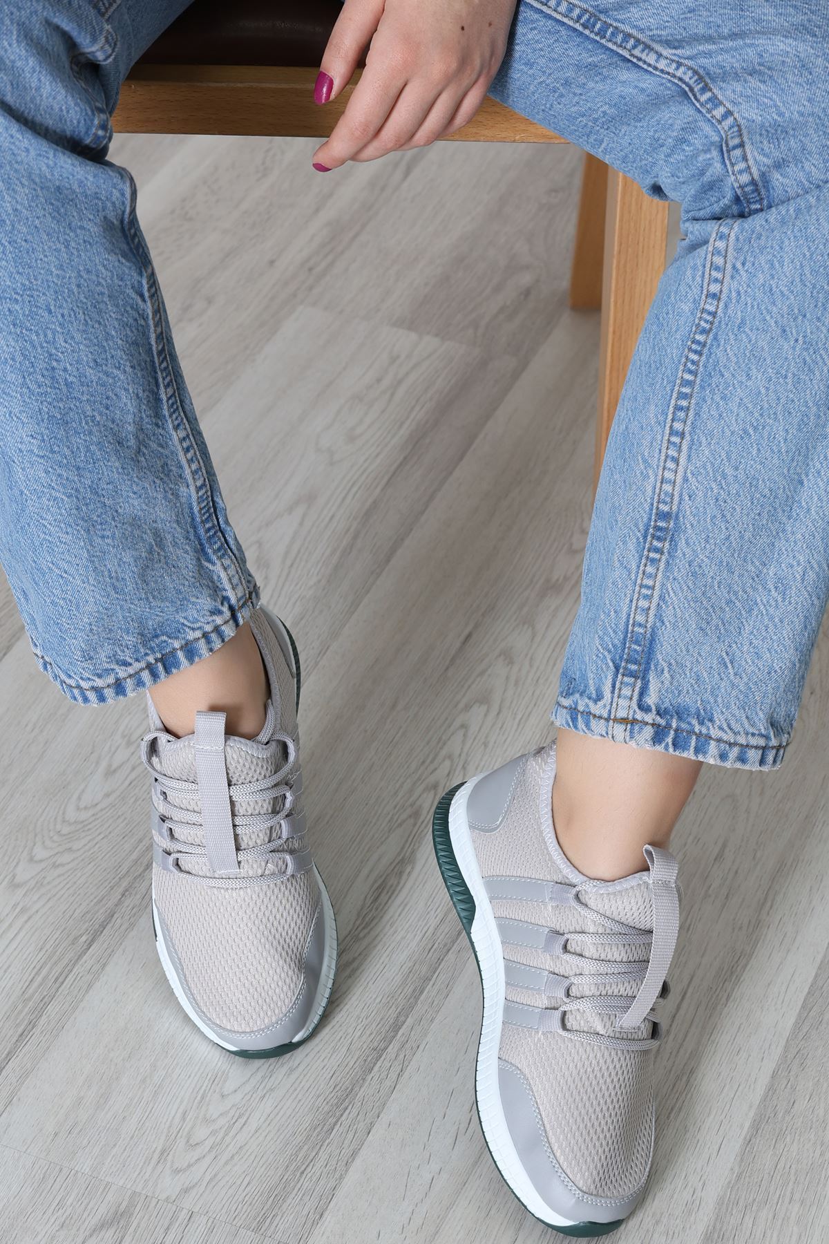 Günlük Spor Ayakkabı Grizümrüt - 30305.264.