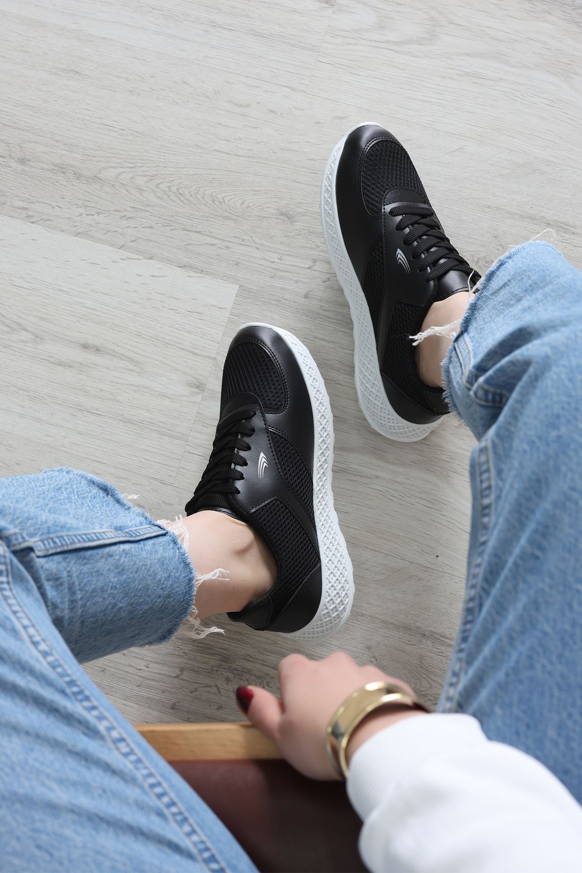 Spor Günlük Ayakkabı Siyahbeyaz - 31819.264.