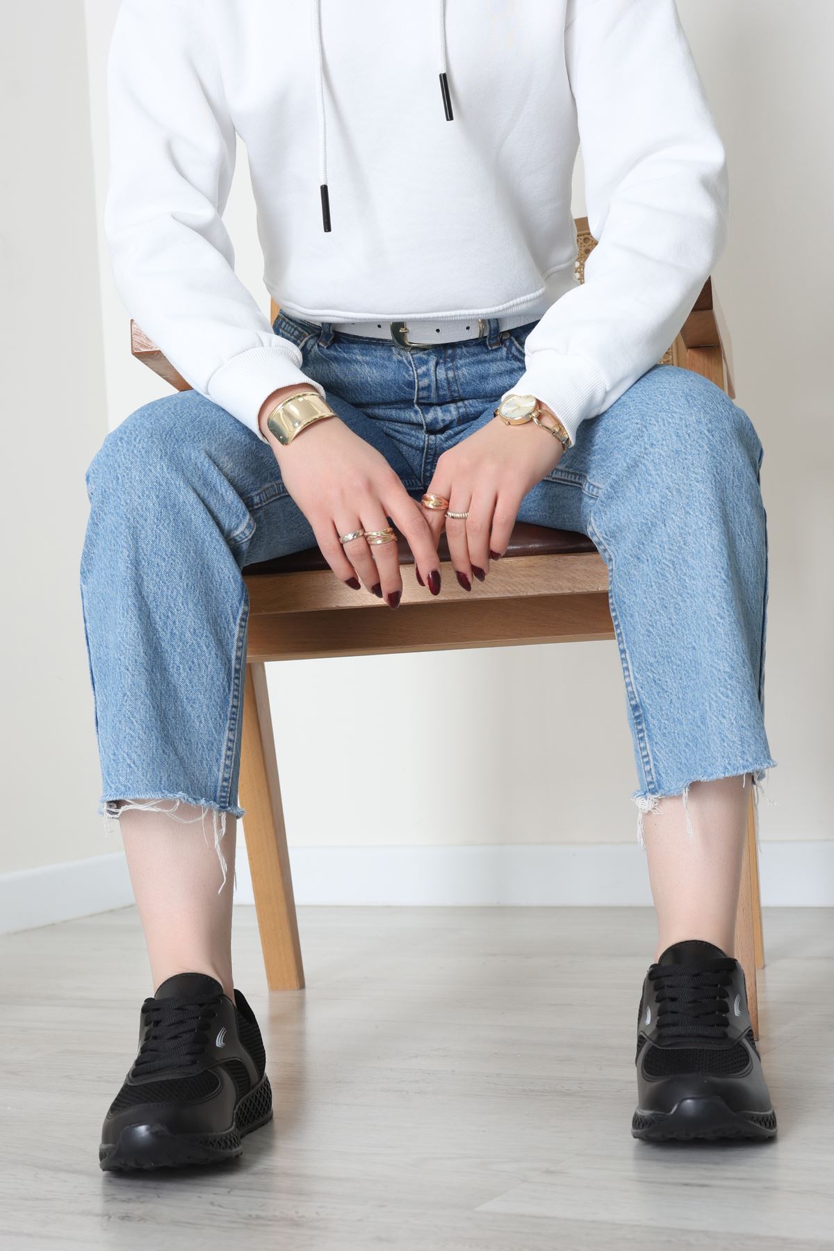 Spor Günlük Ayakkabı Siyah - 31819.264.