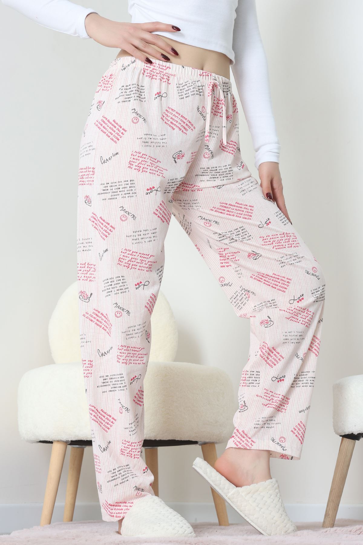 Süprem Pijama Altı Pembesiyah - 55008.1567.