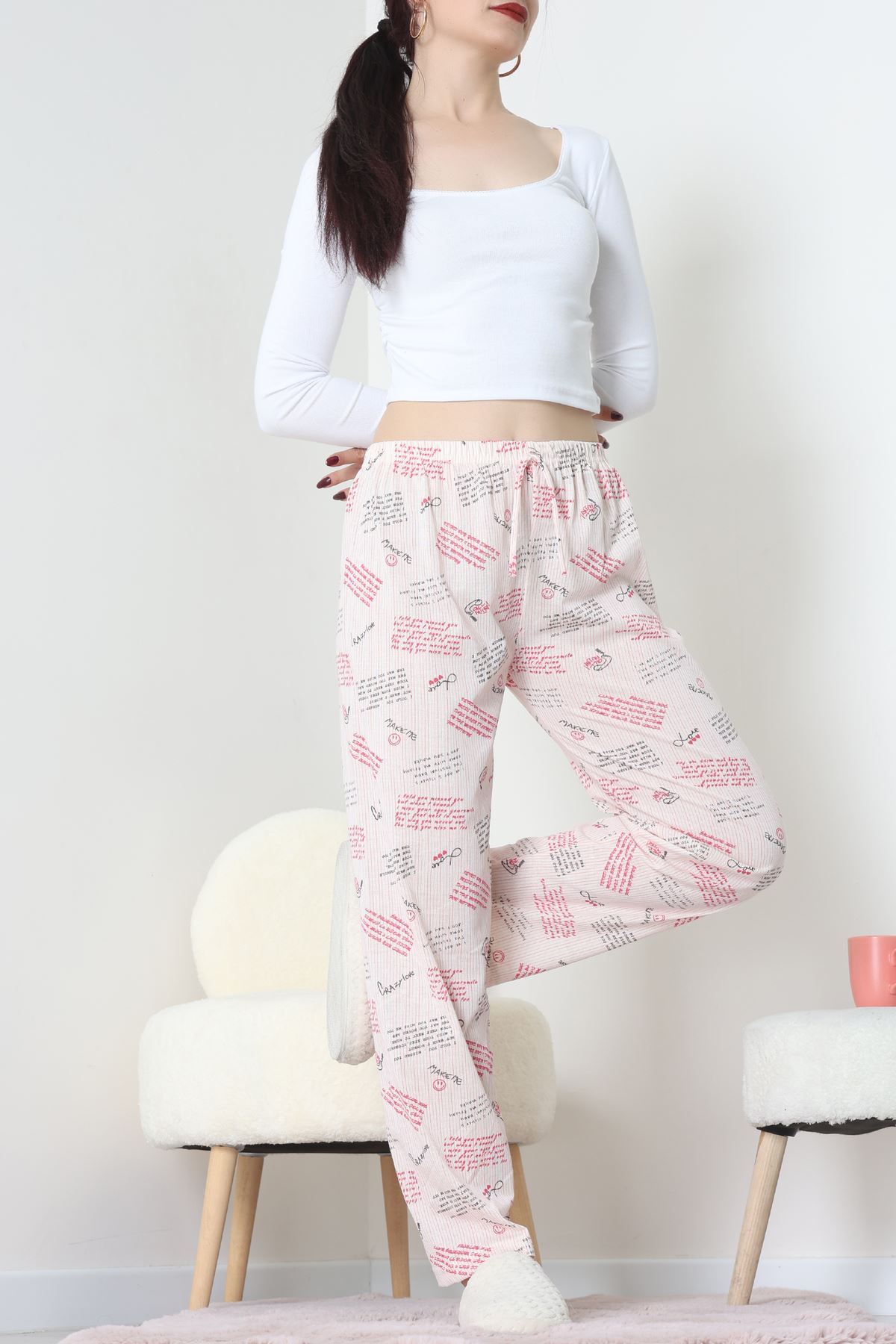 Süprem Pijama Altı Pembesiyah - 55008.1567.