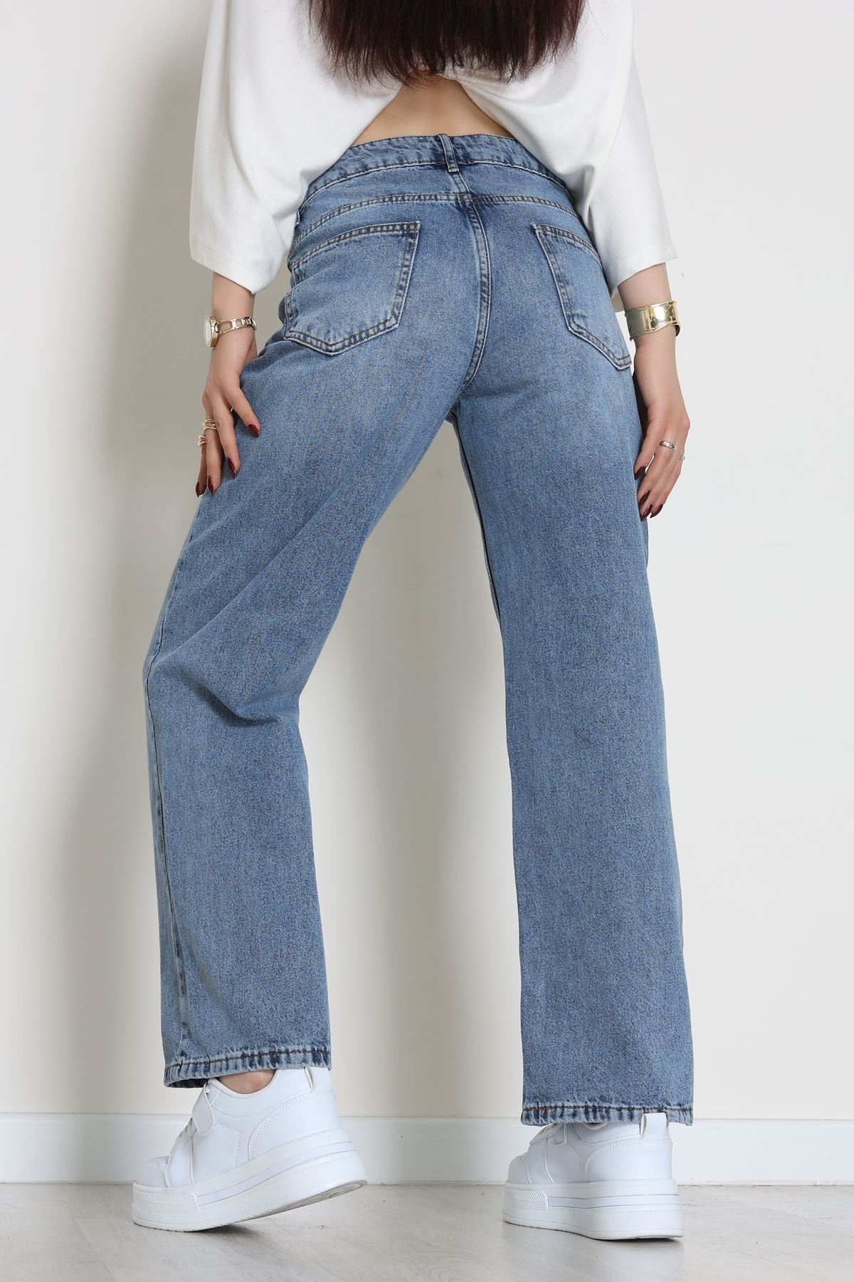 Palazzo Kot Pantolon Açıkmavi - 31830.1904.