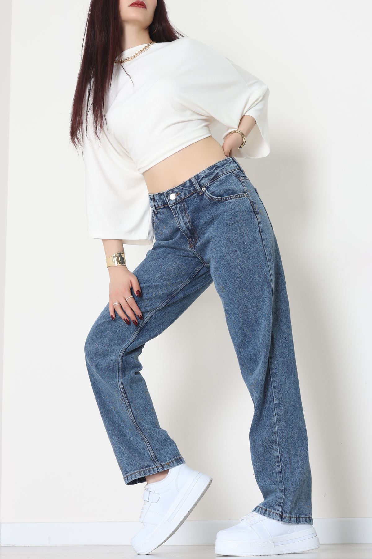 Palazzo Kot Pantolon Mavi - 31830.1904.