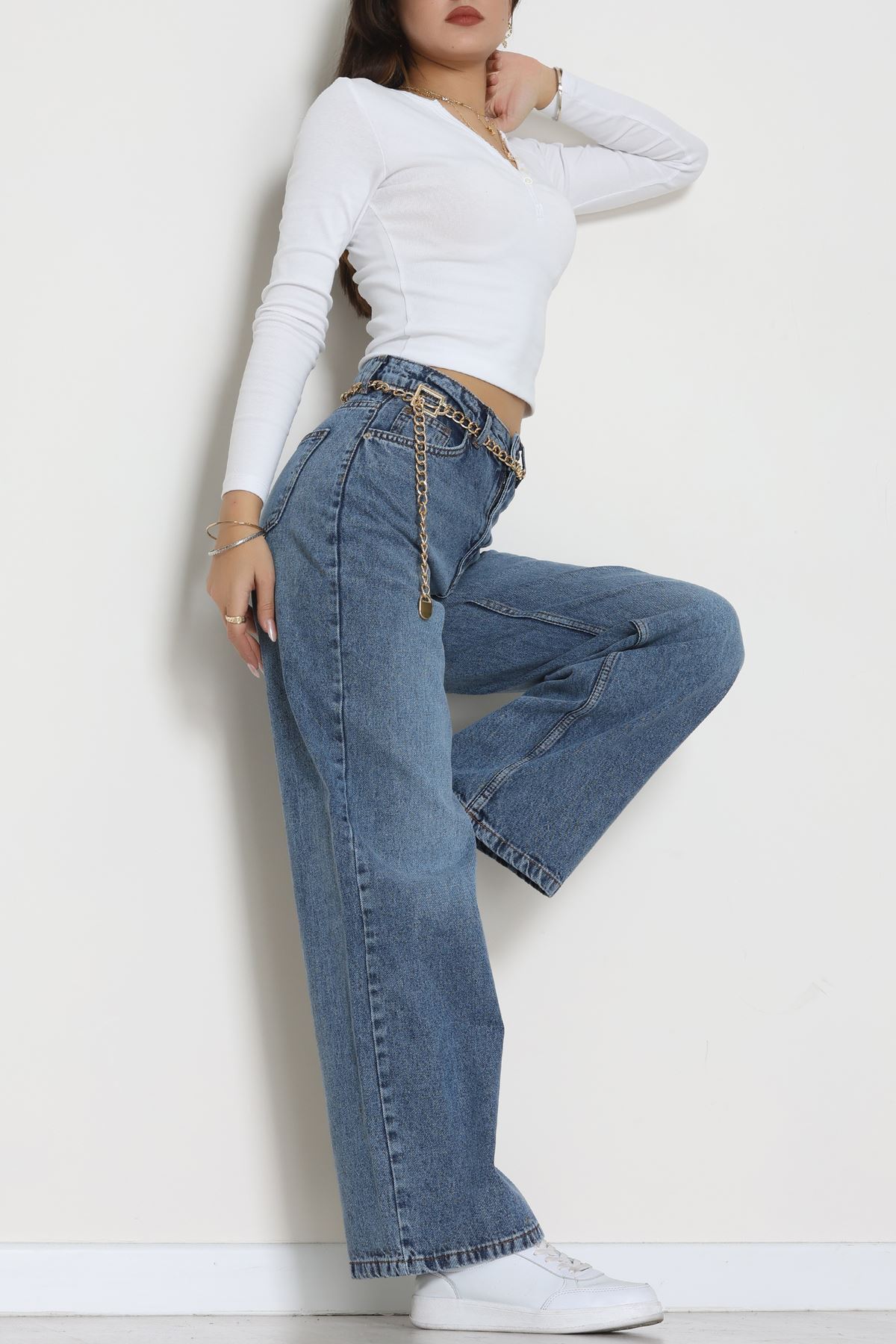 Palazzo Kot Pantolon Açıkmavi1 - 31830.1904.