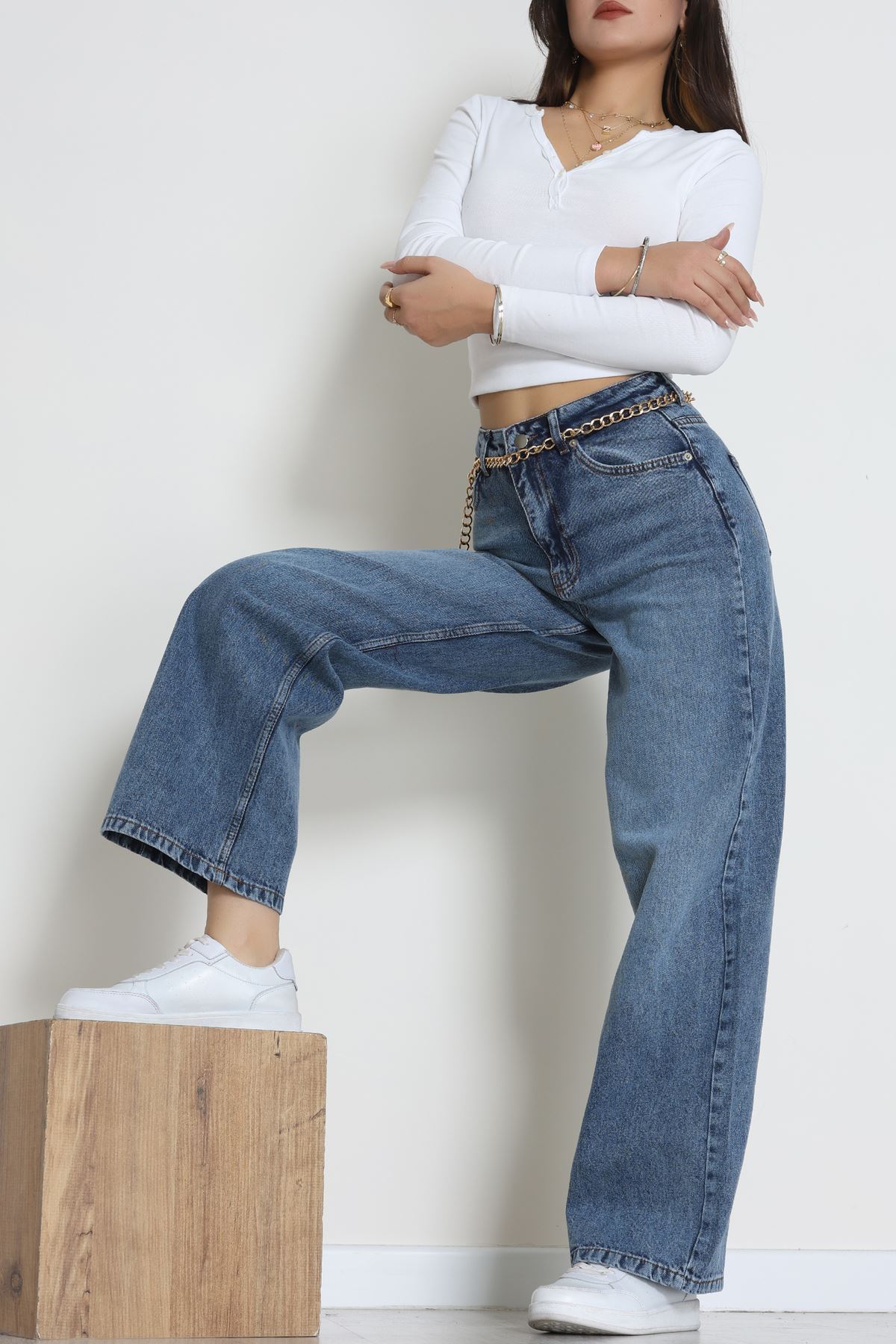 Palazzo Kot Pantolon Açıkmavi1 - 31830.1904.