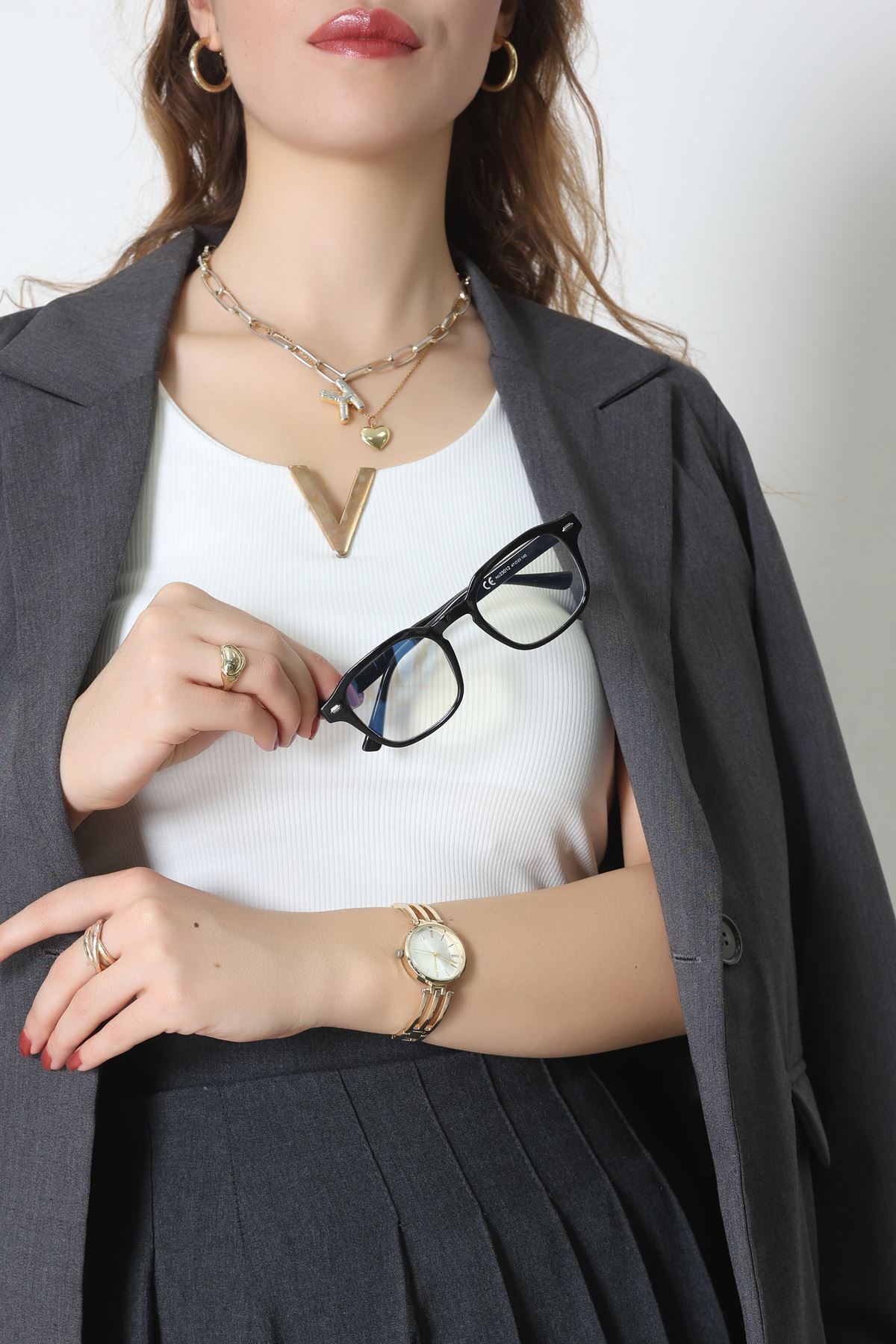 Mavi Işık Koruyucu Gözlük Siyah - 21111.1724.