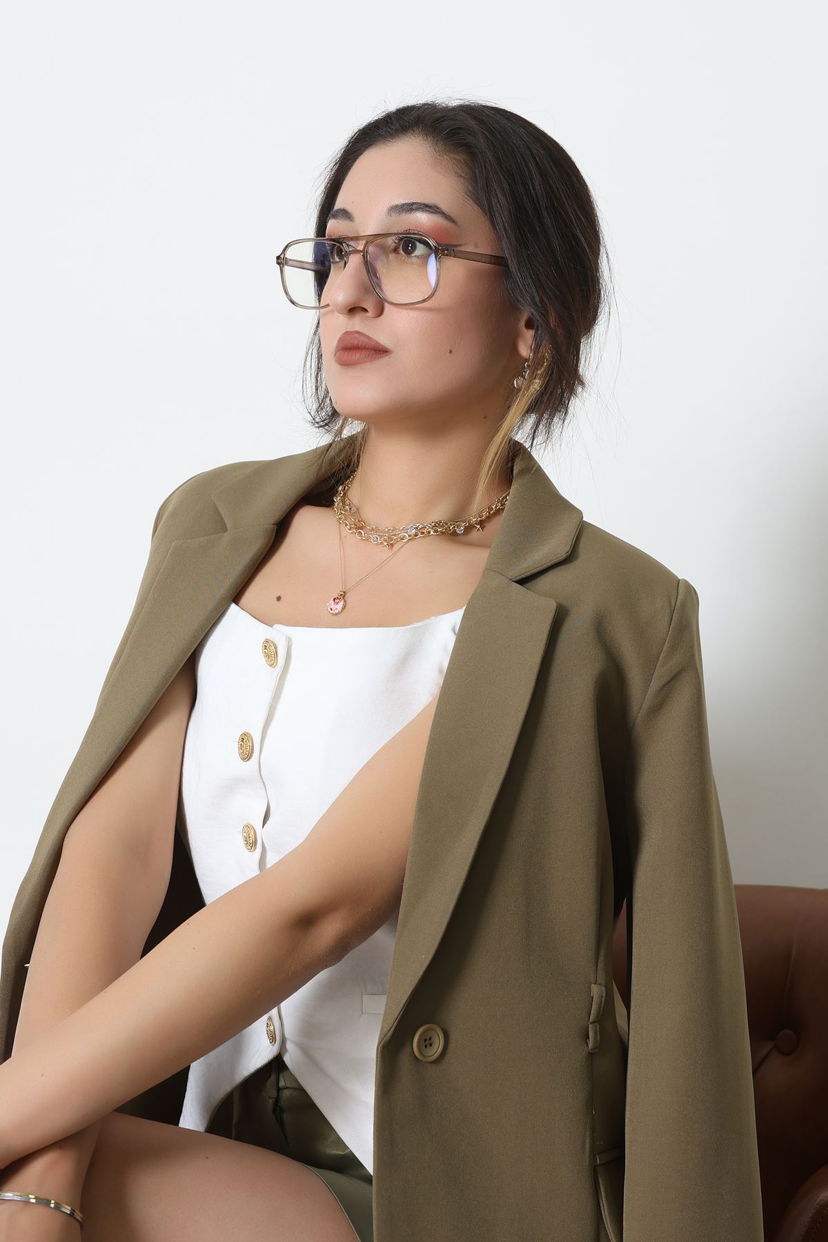 Mavi Işık Koruyucu Gözlük Grişeffaf - 21111.1724.