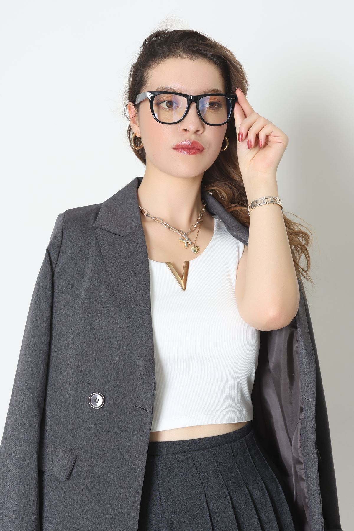 Mavi Işık Koruyucu Gözlük Siyah - 23045.1724.