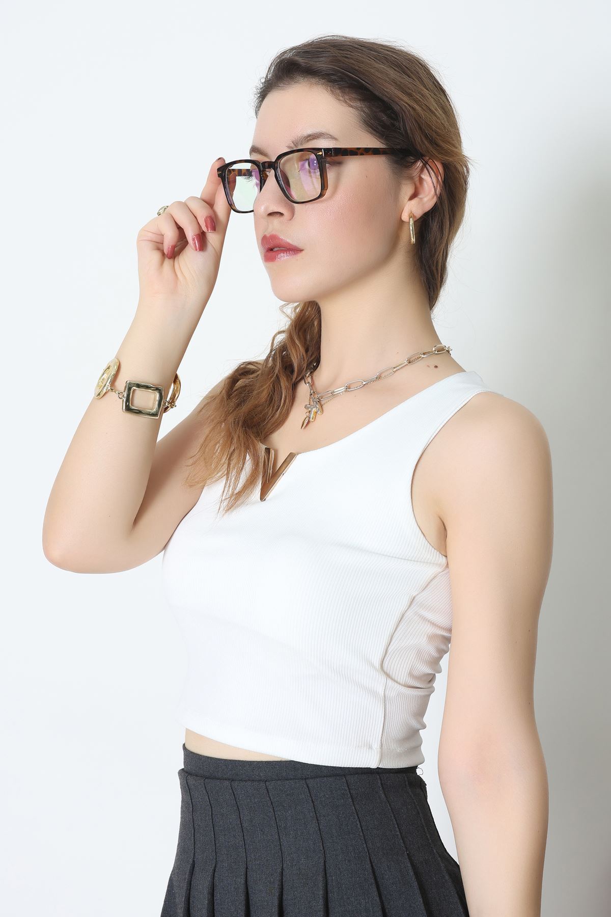 Mavi Işık Koruyucu Gözlük Kahveleo - 21111.1724.