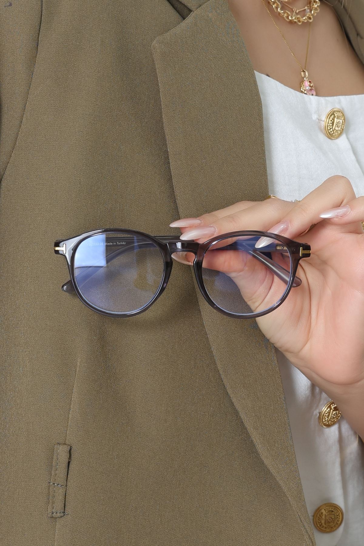 Mavi Işık Koruyucu Gözlük Füme - 20010.1724.