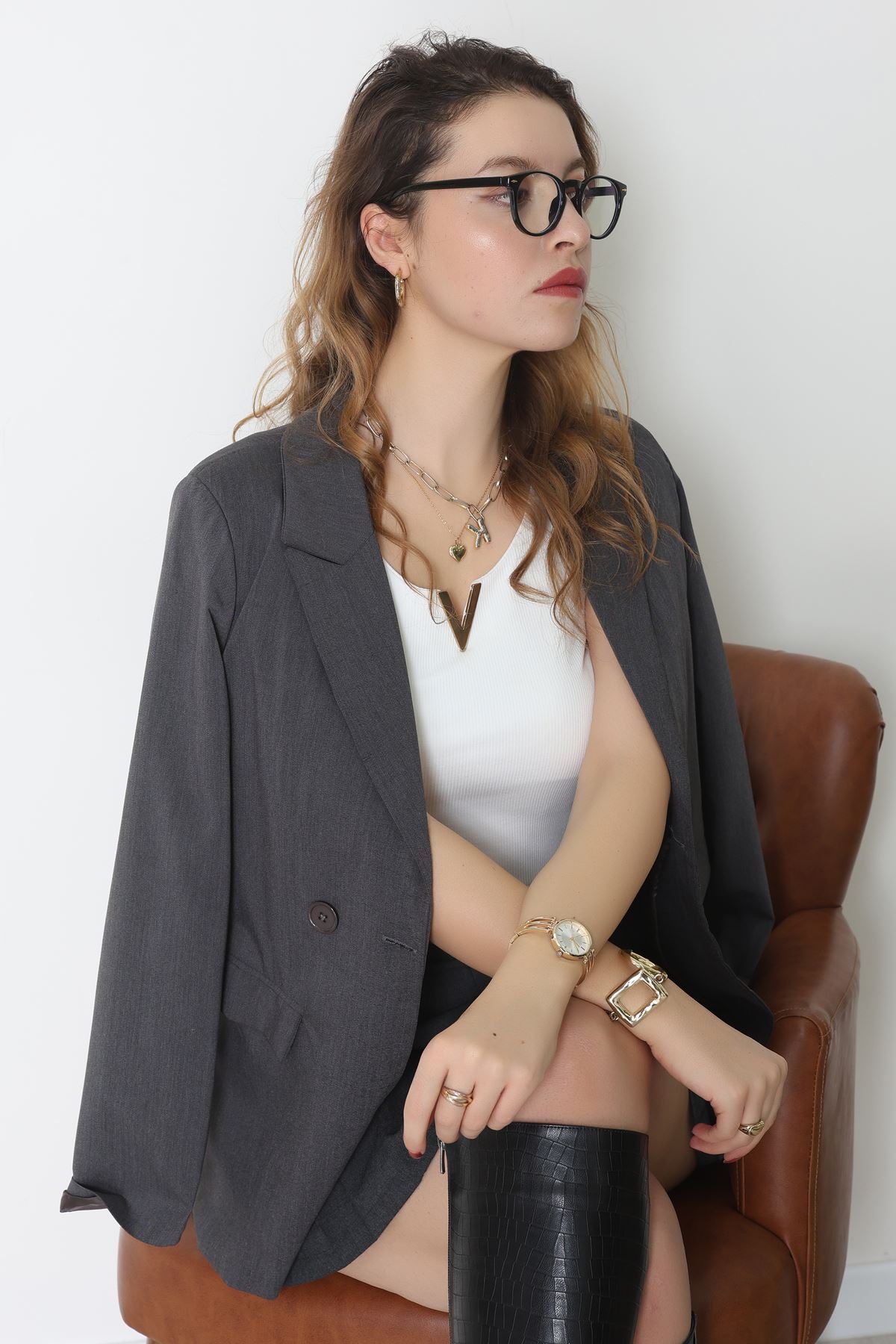 Mavi Işık Koruyucu Gözlük Siyah2 - 20010.1724.